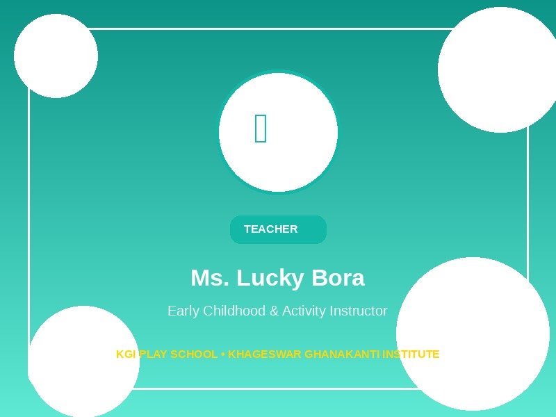 Pre-Primary & Primary Educators