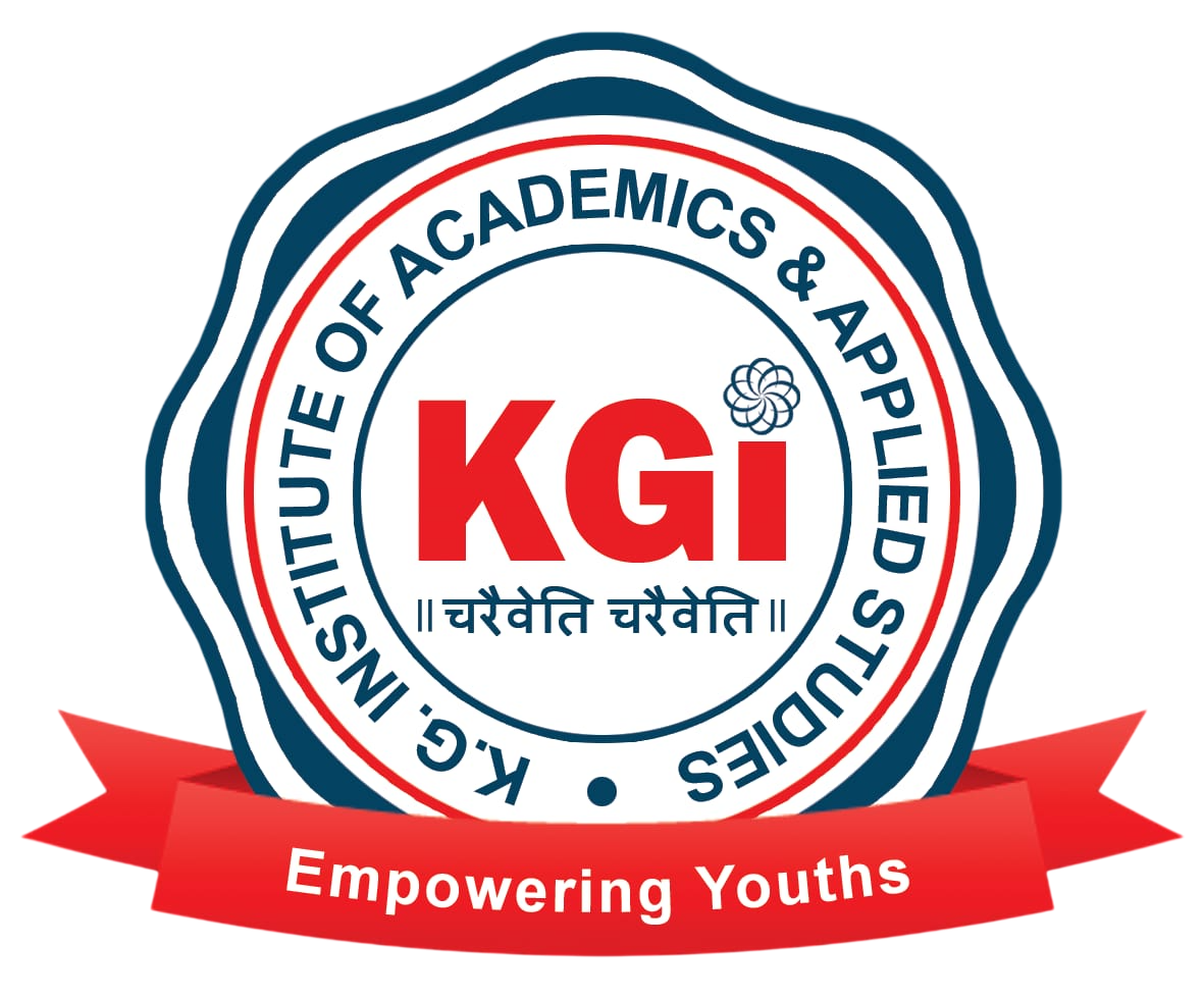 K.G. INSTITUTE OF ACADEMICS & APPLIED STUDIES Logo